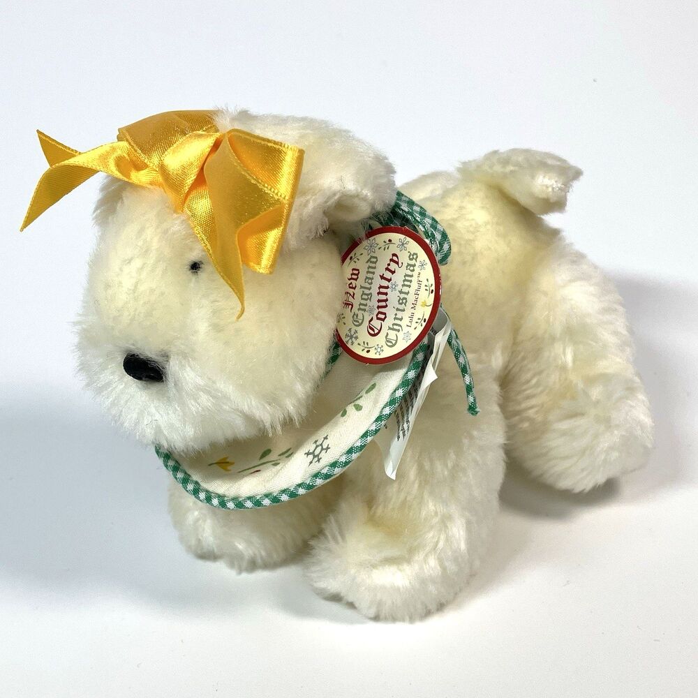 Muffy Vanderbear New England Country Christmas: Lulu | Outfit & Dog /w Tags 6'"